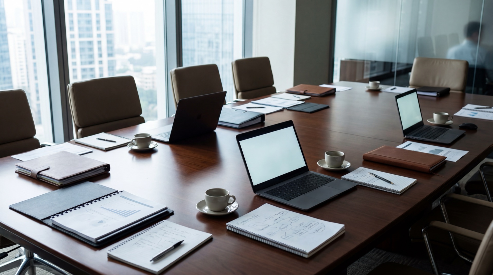 Private equity boardroom