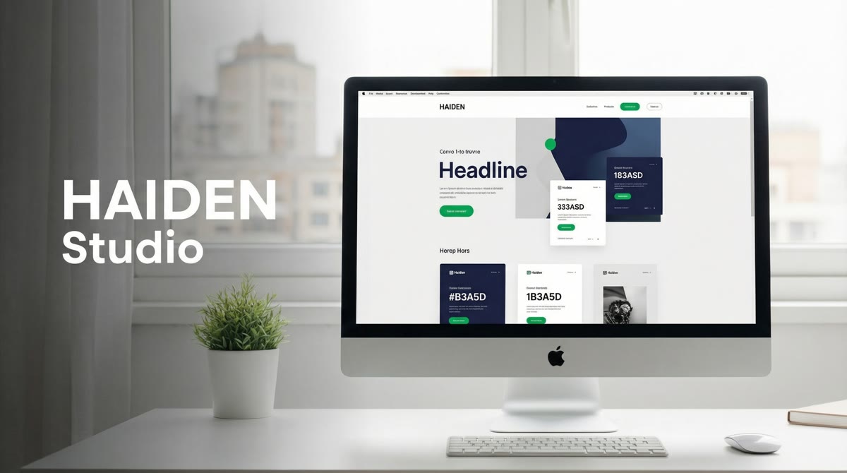 HAIDEN Studio web design