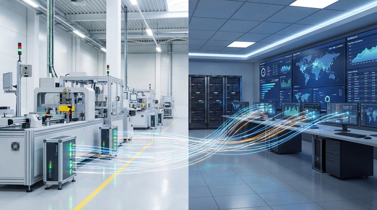 Abstract visualization of connected data systems and intelligent workflows